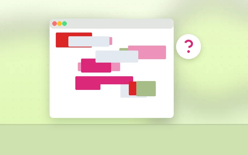 A customer looks puzzled while reading a vague webpage on a phone screen
